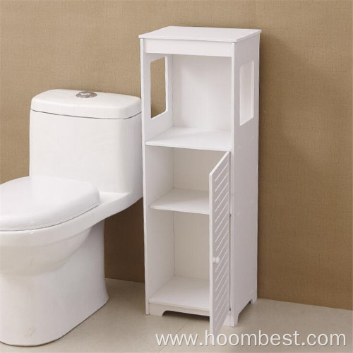 Bathroom Storage Narrow Nightstand for Small Spaces